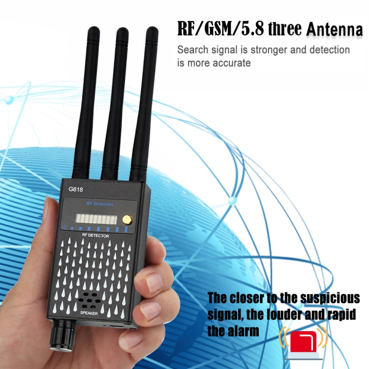 G618 GPS Wireless Signal Detector WiFi Camera Detector G618 GPS Wireless Signal Detector WiFi Camera Detector